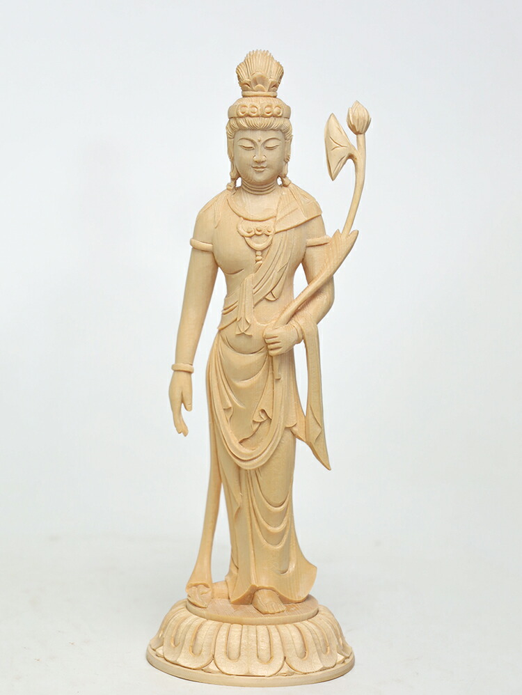 楽天市場】『 宝珠 観音菩薩 』 仏像 黒檀 木彫 工芸美術師 李建敏