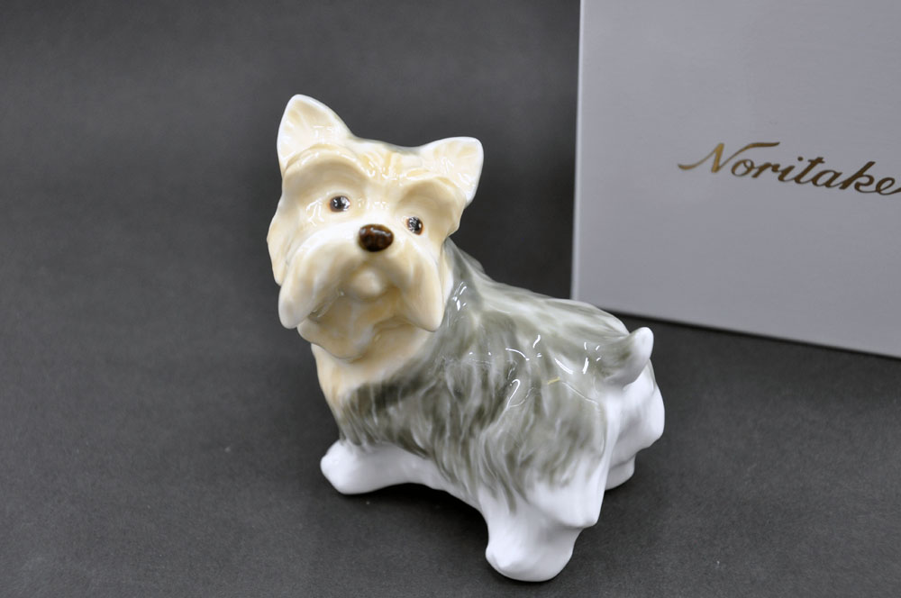 楽天市場】ノリタケ アートコレクション置物「キツネ」 [小動物