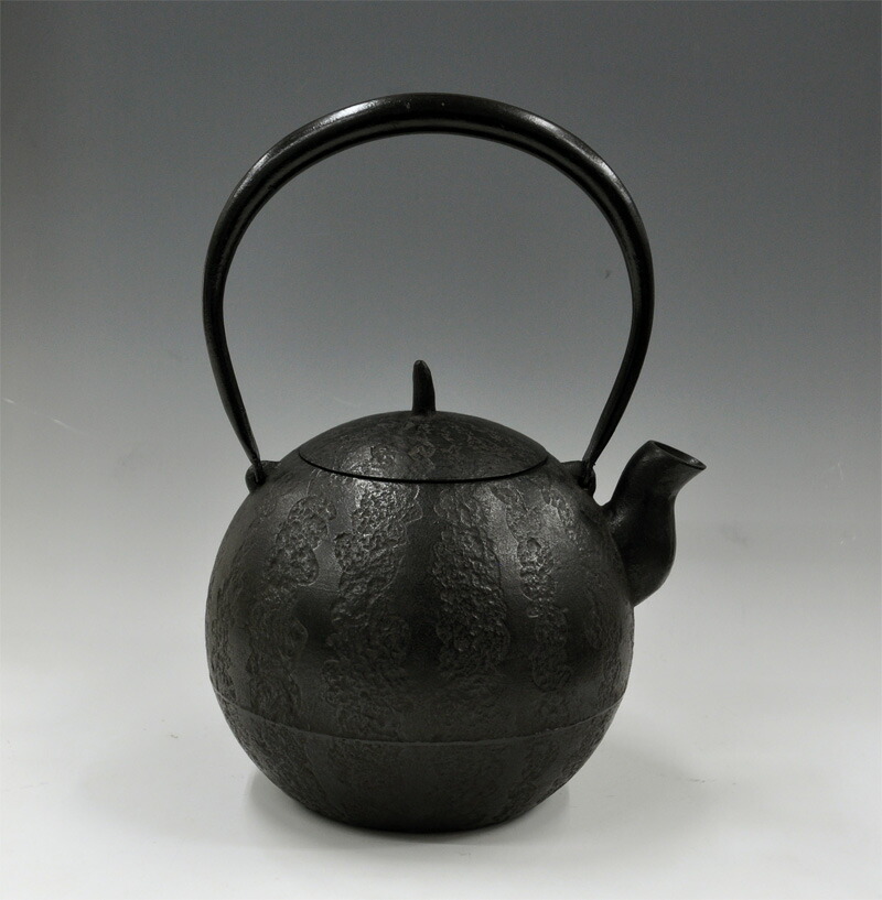 楽天市場】【送料無料】南部鉄瓶【別製 万代屋型 アラレ】2.0