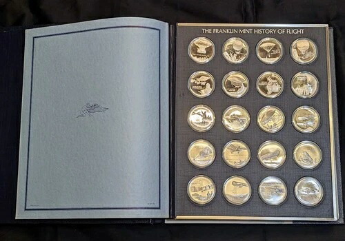 フランクリンミント カレンダーメダル 2000 シルバー フランクリン