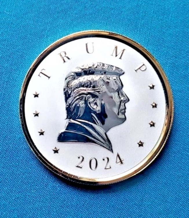 楽天市場】2024年 アメリカ トランプ大統領銀メダル シルバーコイン