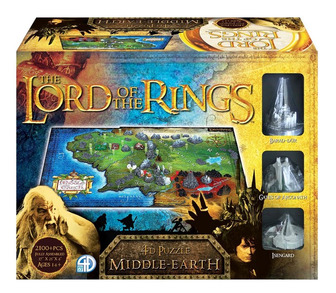 Lord of the Rings 4D Middle Earth Puzzle | Reach And Teach