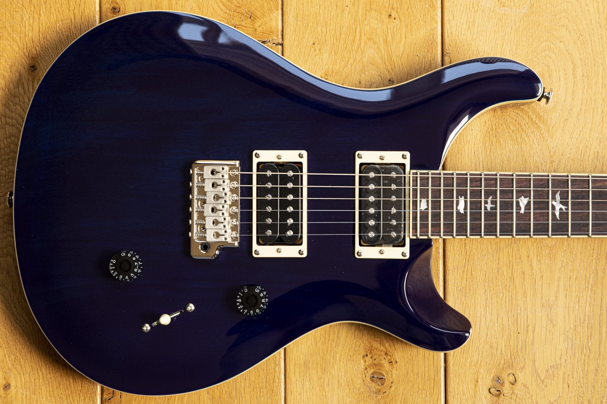 PRS SE Standard 24 Translucent Blue – Reidys Home Of Music