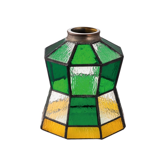 ステンドグラス ペンダントライト (ヘルムシェード) | アートワーク