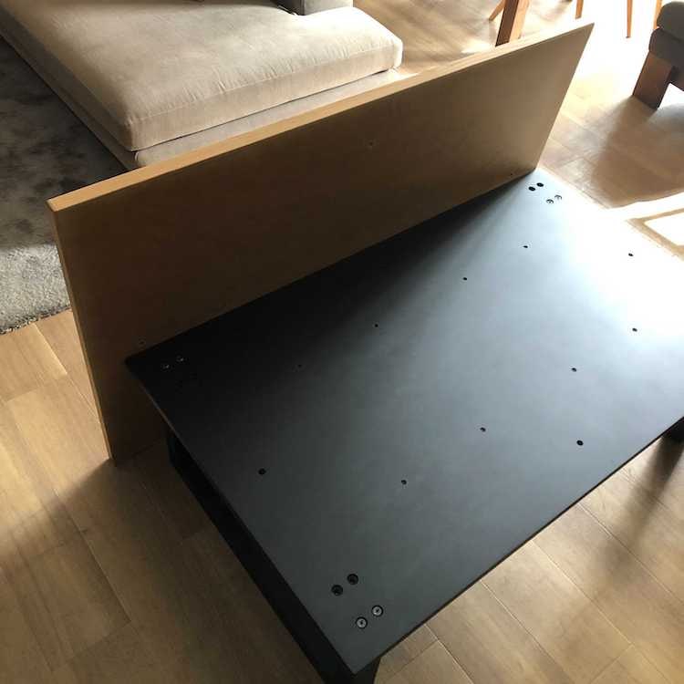 こたつオーダー製造160✖️85オーク突き板ヒーター付き・あんママ