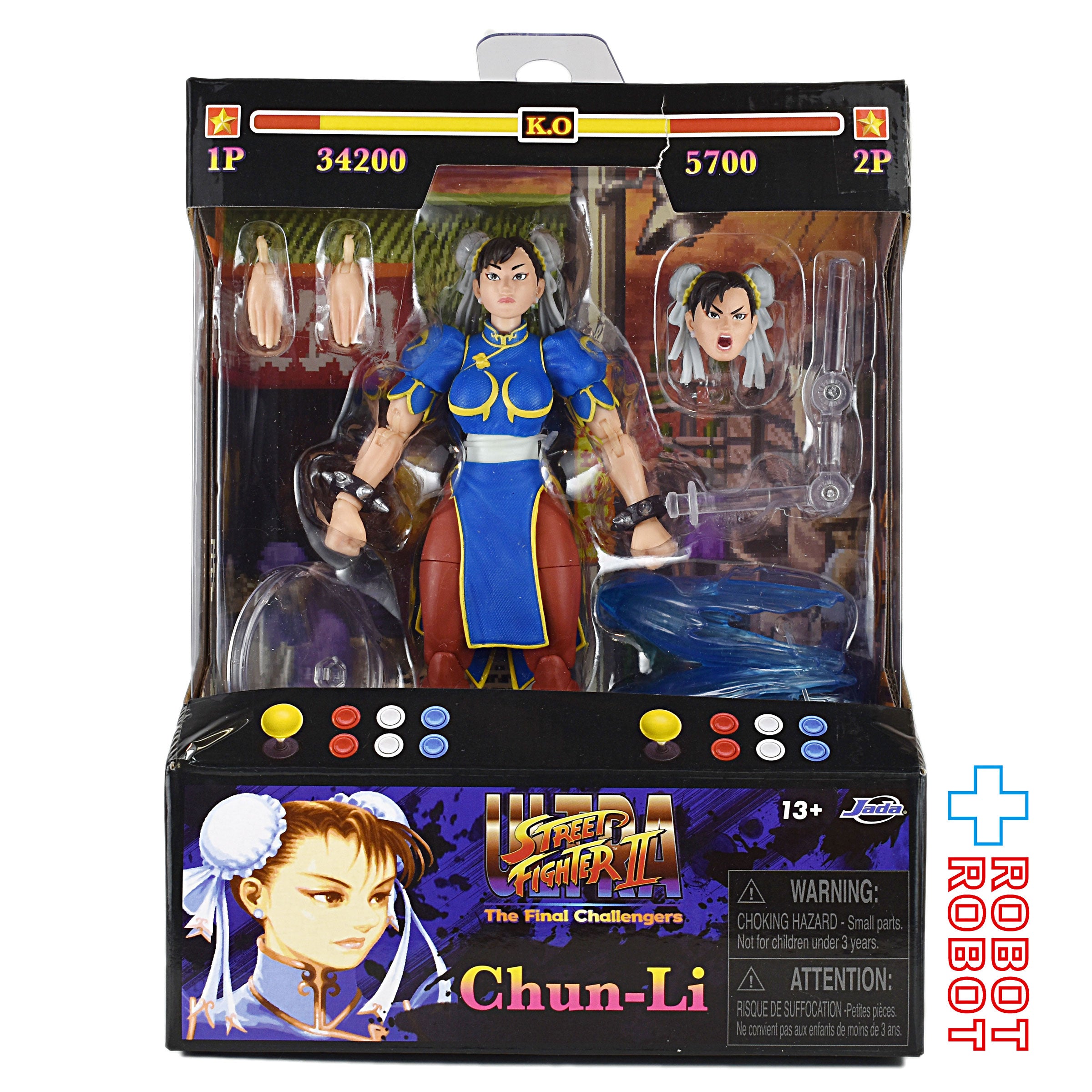 JADA TOYS ウルトラストリートファイターⅡ 春麗 6インチ アクション