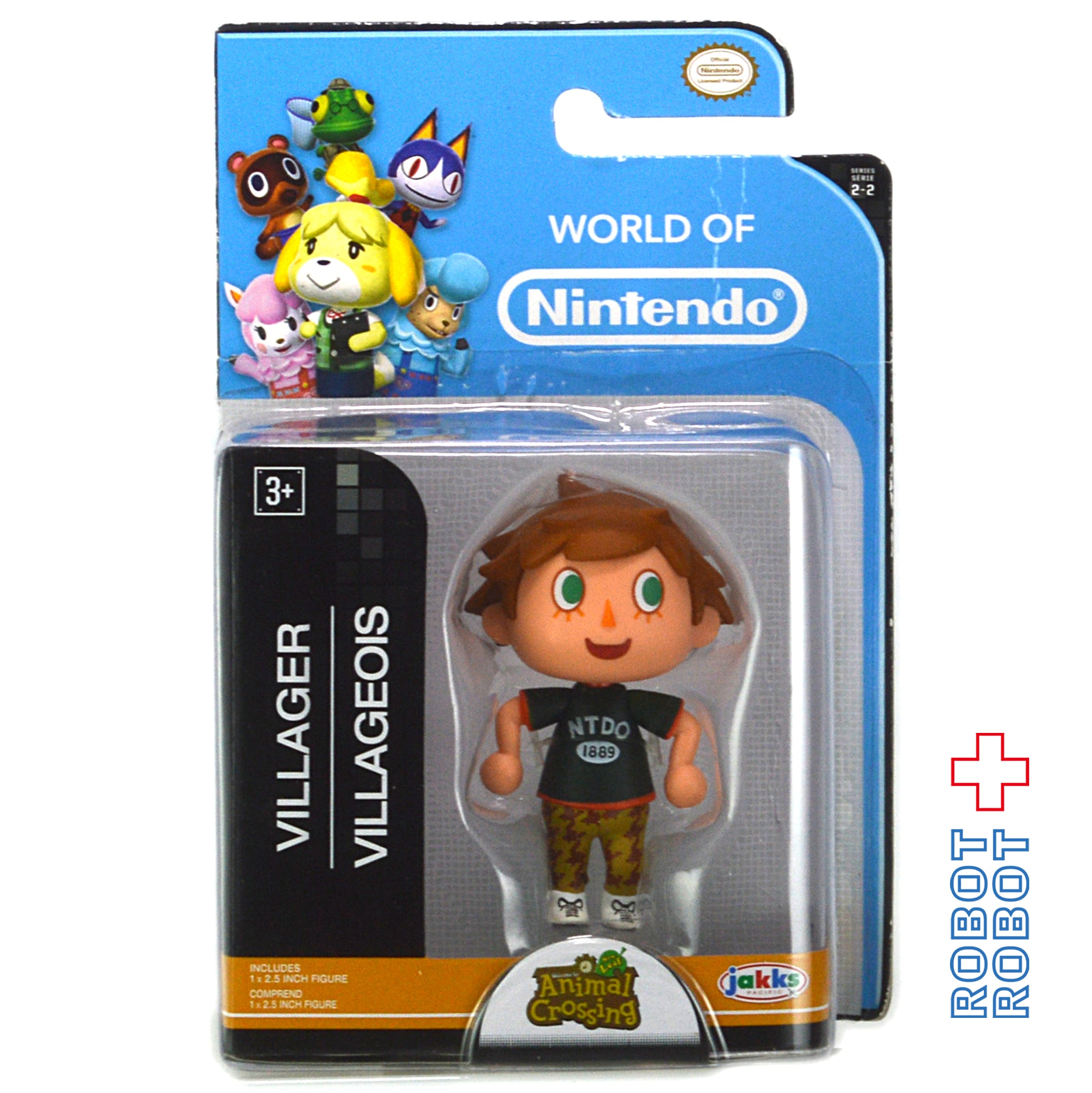 ワールドオブニンテンドー どうぶつの森 村人 2.5インチアクション