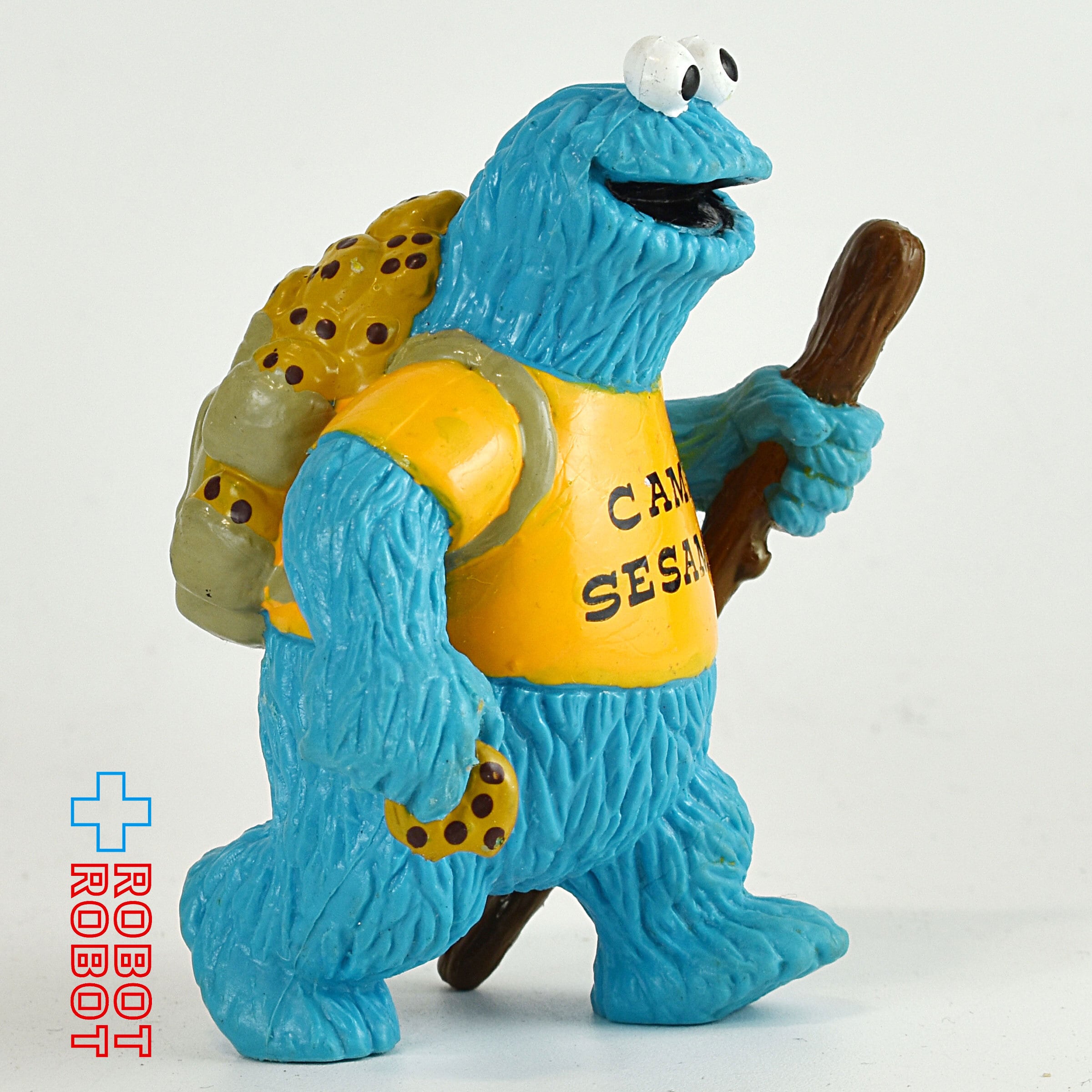 セサミストリート ツーヘッド モンスター PVC フィギュア ヴィンテージ