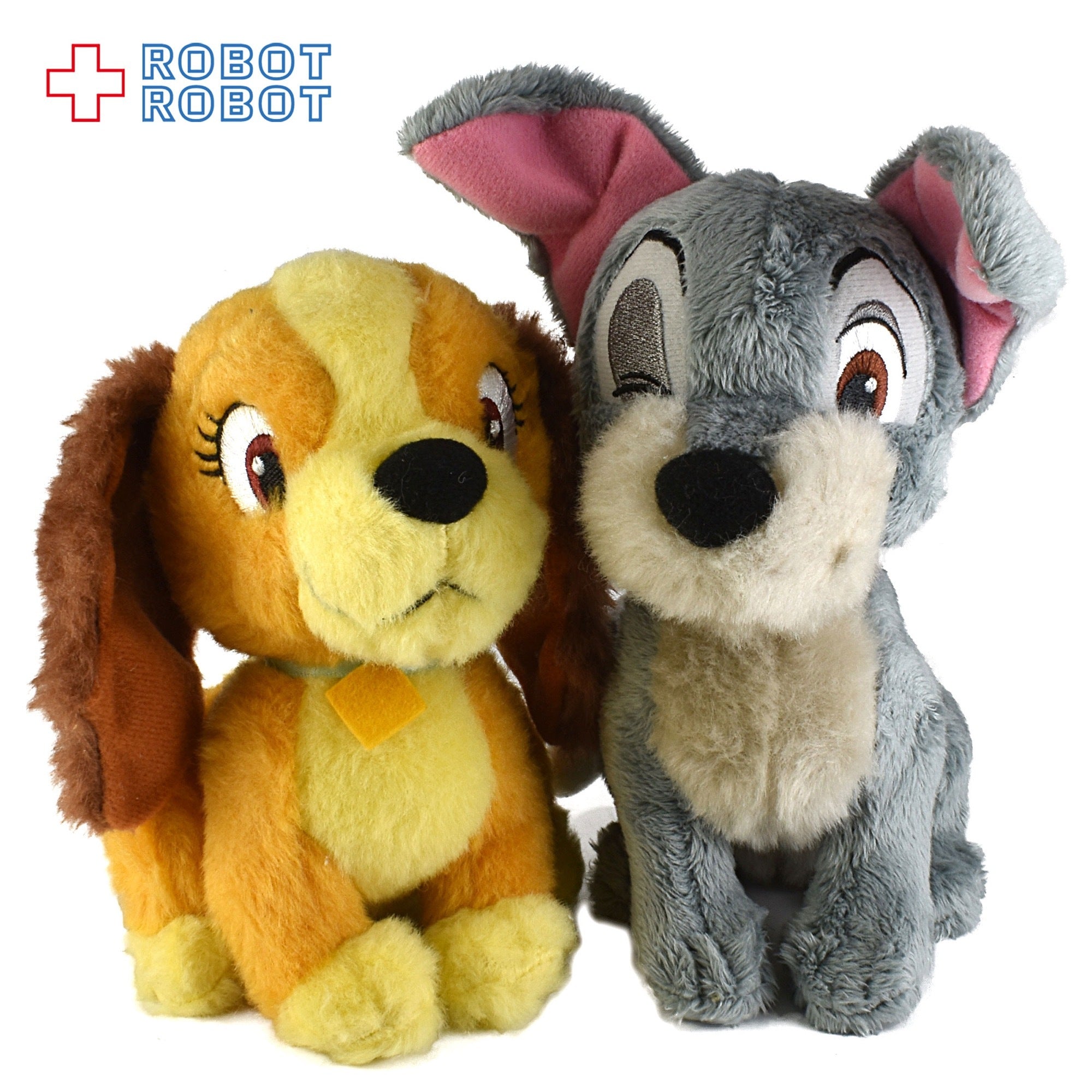 わんわん物語り レディアンドトランプ ぬいぐるみ2点セット 海外