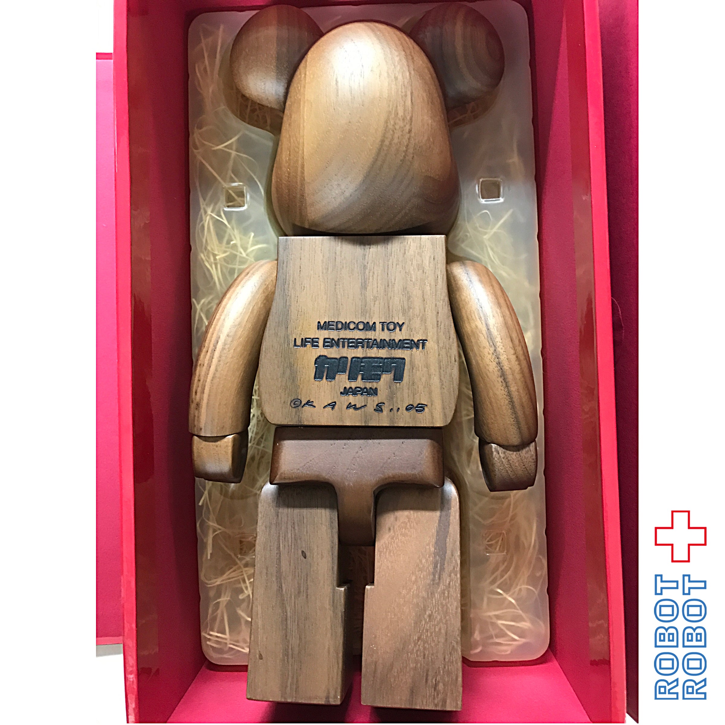 カリモク ベアブリック KAWS カウズ 400% BWWT 1st – ROBOTROBOT