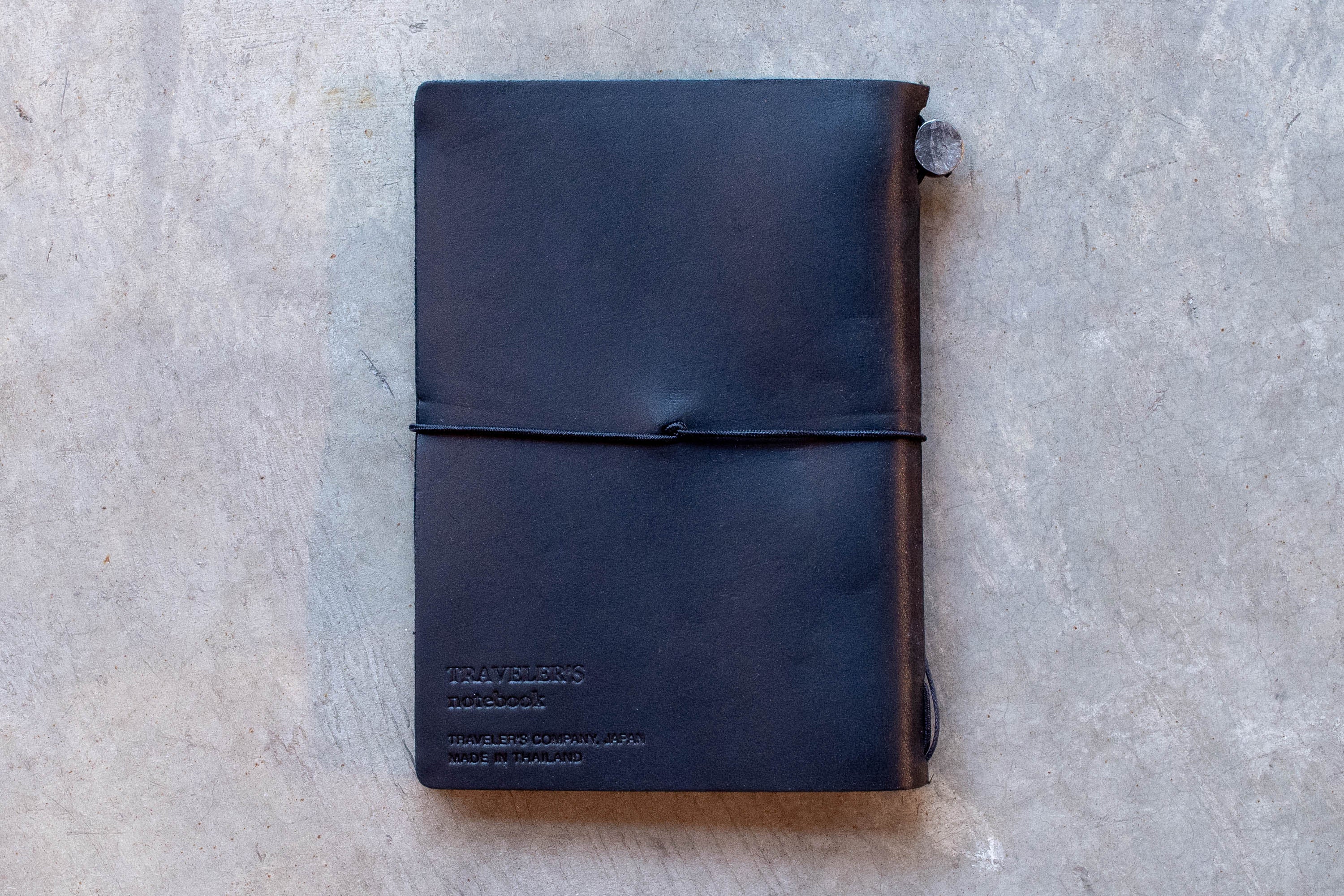 Traveler's Notebook Starter Set, Passport Size, Black – St. Louis