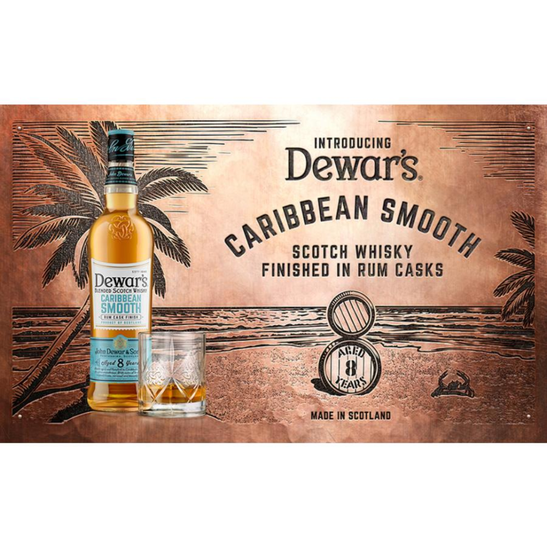 デュワーズ カリビアンスムース 8年 [ ウイスキー イギリス 700ml