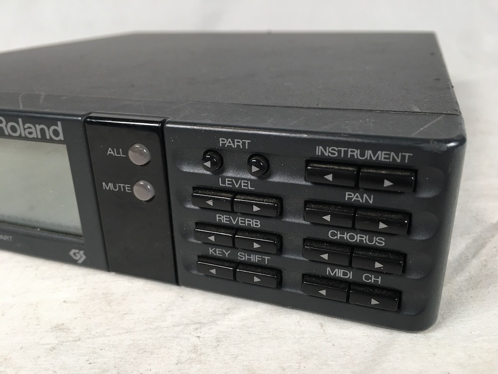 Roland ローランド SC-55 MIDI サウンド ジェネレーター 動作品 Roland