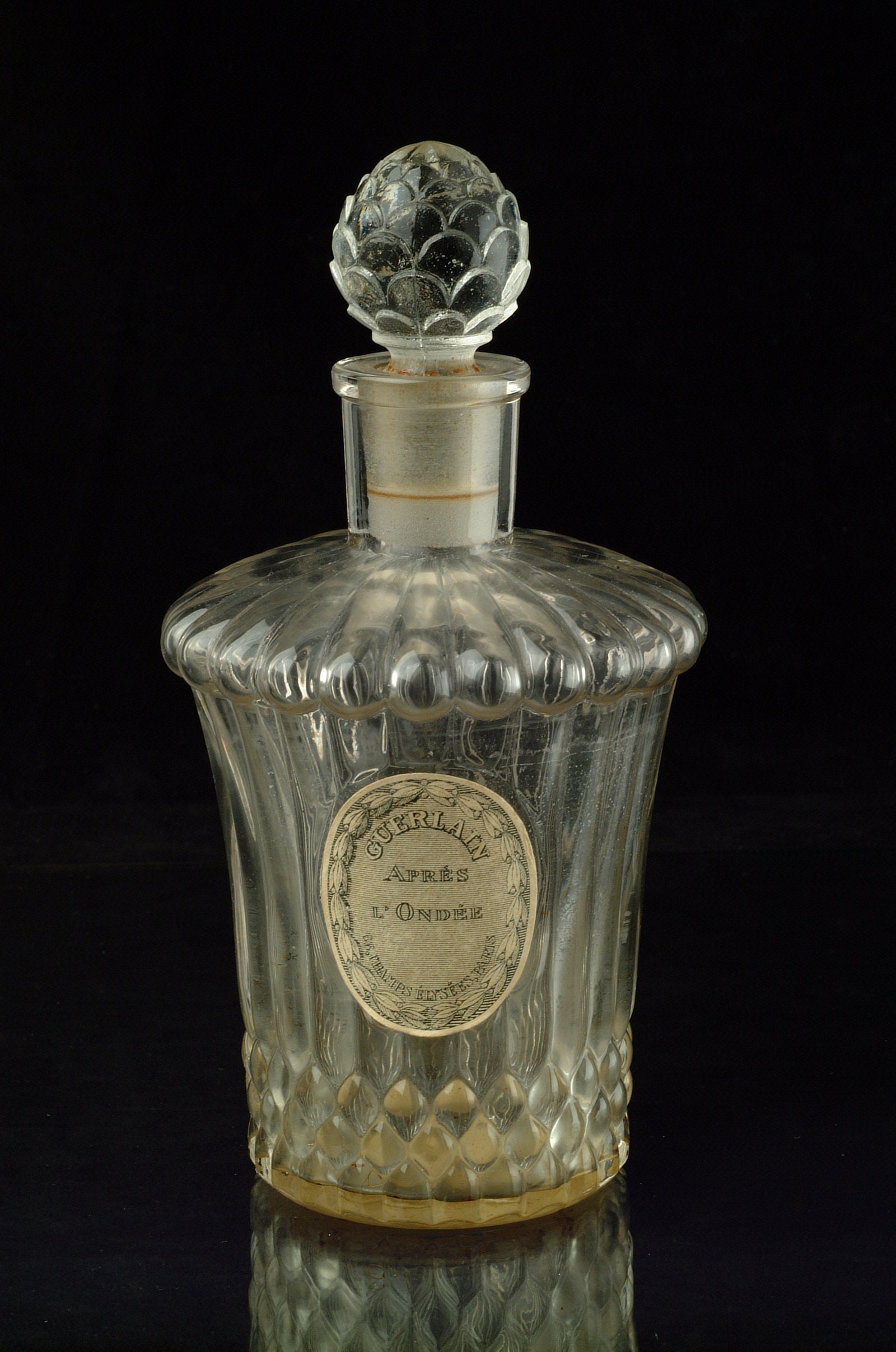 ビンテージ/Caithness /ケイスネス/スコットランド/バルブ式/香水瓶