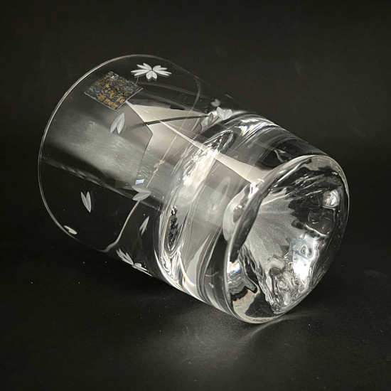 和雑貨 四季彩堂 オンラインショップ / 富士山ロックグラス 桜切子(桐