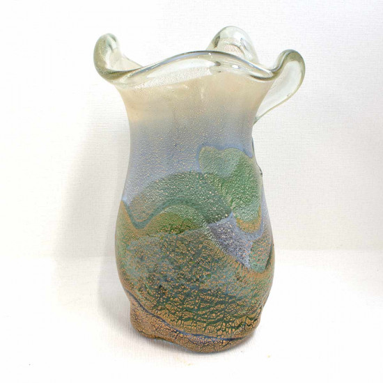 ガラス工芸 鶴亀図 雛徳利 一對 時代箱 縁起物 V R8928 ガラス工芸 鶴