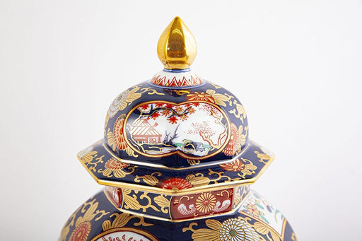 琳派古伊万里様式【沈香壷】 木箱入｜有田焼なら賞美堂本店オンライン