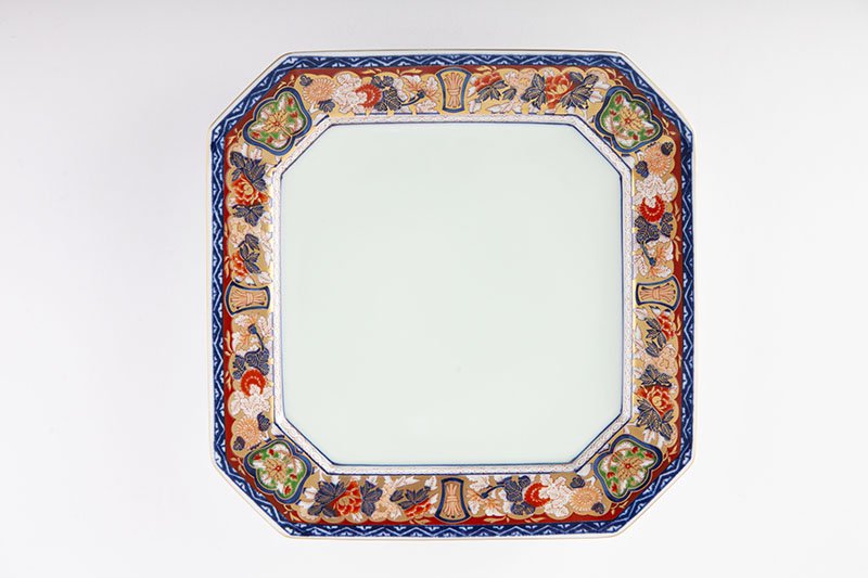 未使用極錦金彩古伊万里 鉢(大) 極錦金彩古伊万里様式｜