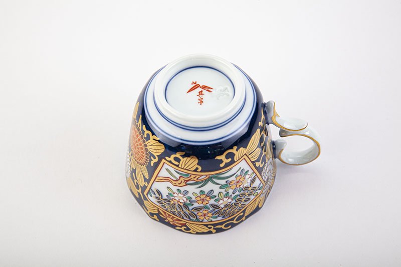 琳派古伊万里様式【コーヒー碗皿】｜有田焼なら賞美堂本店オンライン