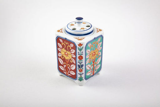 四方木甲草花【香炉】｜有田焼なら賞美堂本店オンラインショップ