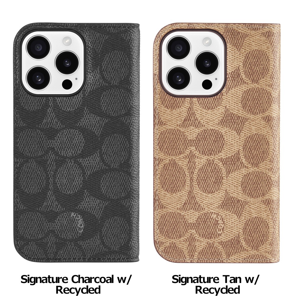 COACH コーチ iPhone13 pro 対応ケース GRAPHITE