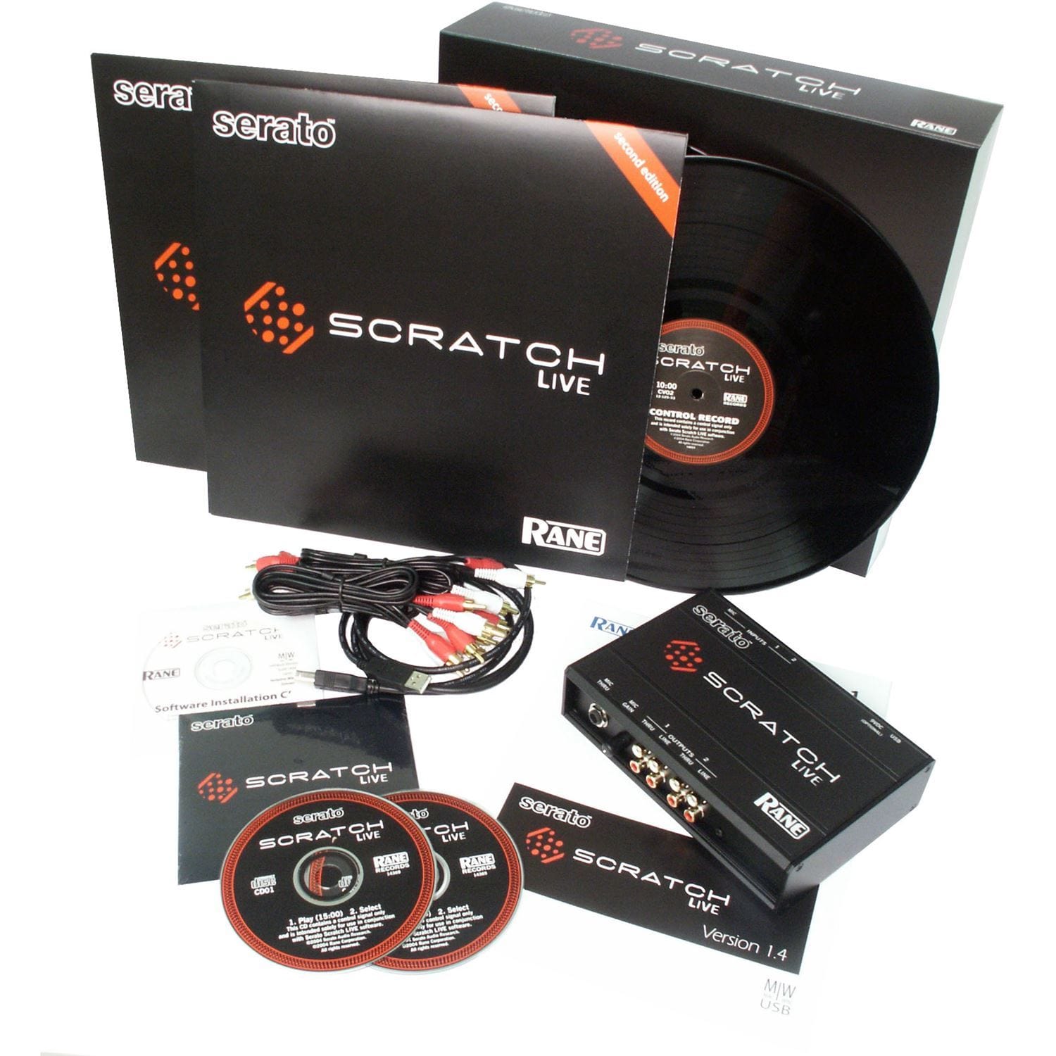 Rane SL2 Serato Scratch Serato インターフェース scratch LIVE SL3