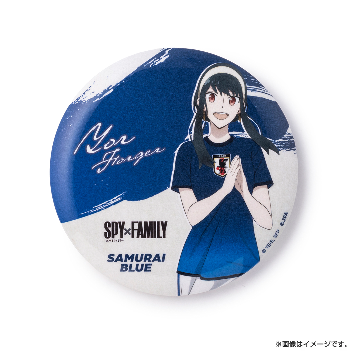 SPY×FAMILY トレーディングドデカ缶バッジ サッカー日本代表ver.