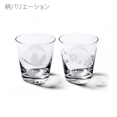 数量限定品・サイン入り】和泉つばす展2 オリジナル江戸切子 桜 数量