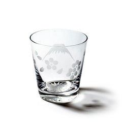 数量限定品・サイン入り】和泉つばす展2 オリジナル江戸切子 桜 数量