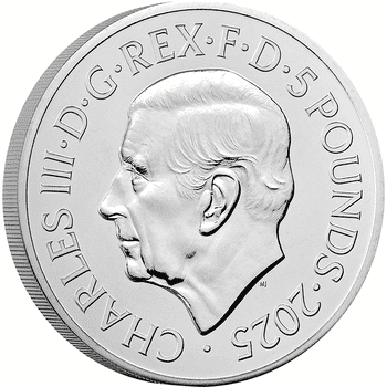 英国 2025年 伝説のミュージシャン ＜ジョン・レノン＞ 2ポンドカラー