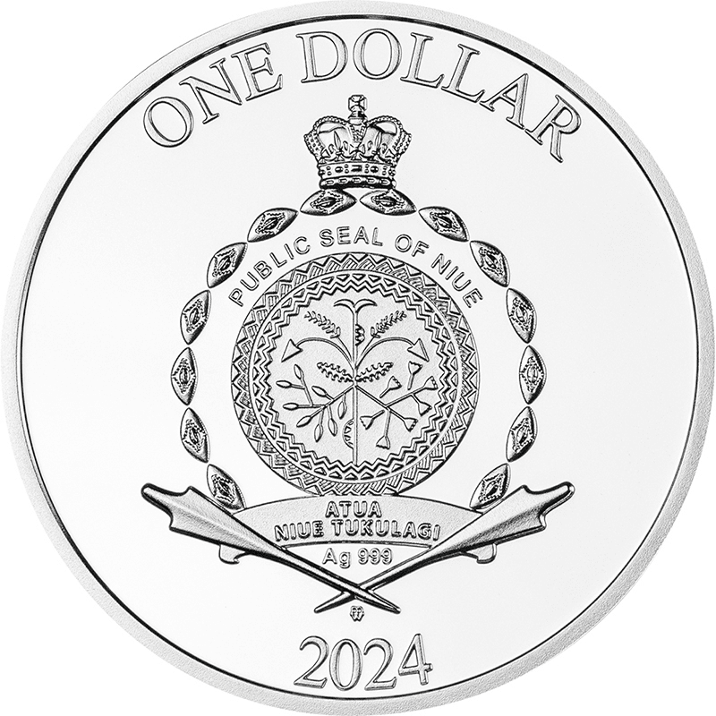 スカラベ・ターコイズコイン (シルバープルーフ) 999枚限定品 2017