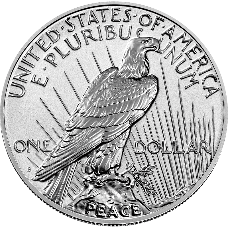 アメリカ 2023年 モルガンダラーとピースダラー 1ドル銀貨2種セット
