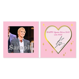 スクエアフォト＆サイン入りカードセット＜キャトルレーヴ30th＞／聖乃