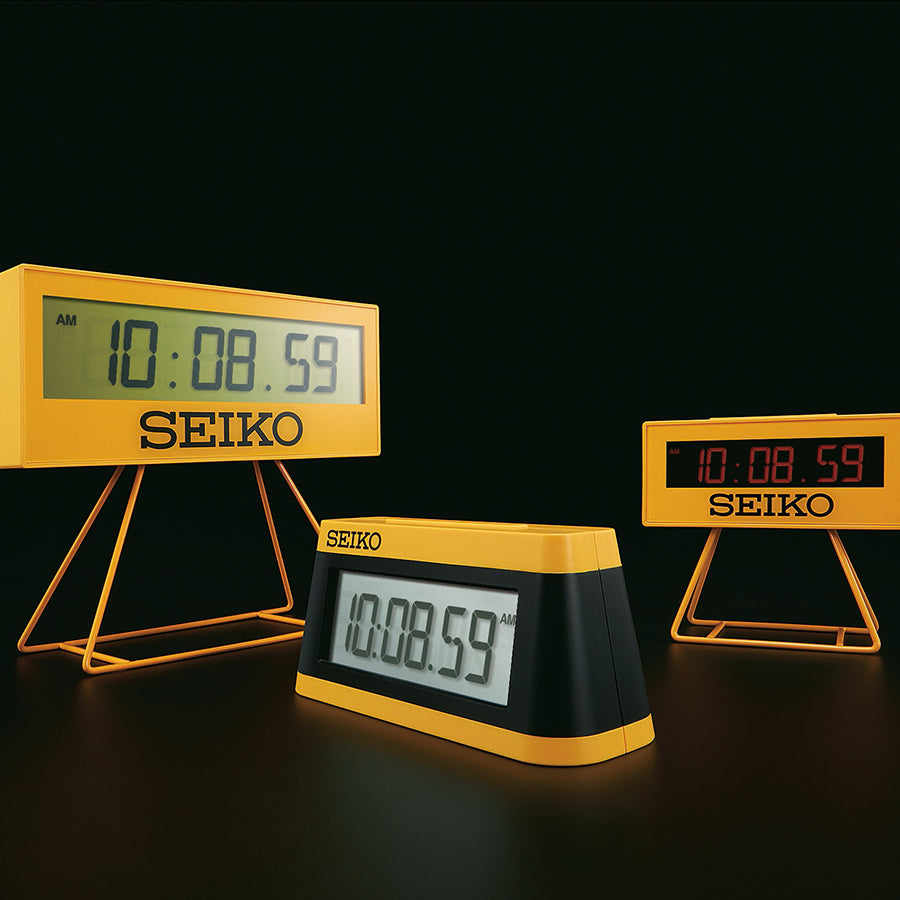 セイコー ミニスポーツタイマークロック SQ815Y 電池式 デジタル