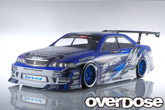 ☆overdose オーバードーズ JZX100 マーク2 ラジコン ボディ☆