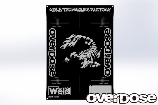オーバードーズoverdose セッテングボードブラックWeldバージョン限定