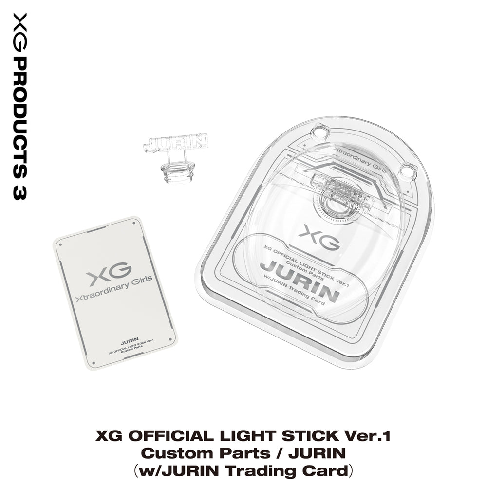 XG OFFICIAL LIGHT STICK Ver.1 Custom Parts / JURIN（w/JURIN