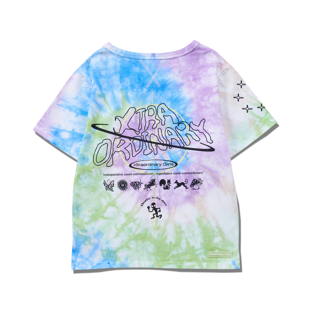 Tie-Dye Crew Neck Tee（XS） – XGALX OFFICIAL SHOP