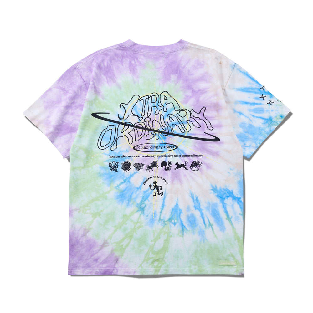 Tie-Dye Crew Neck Tee – XGALX OFFICIAL SHOP