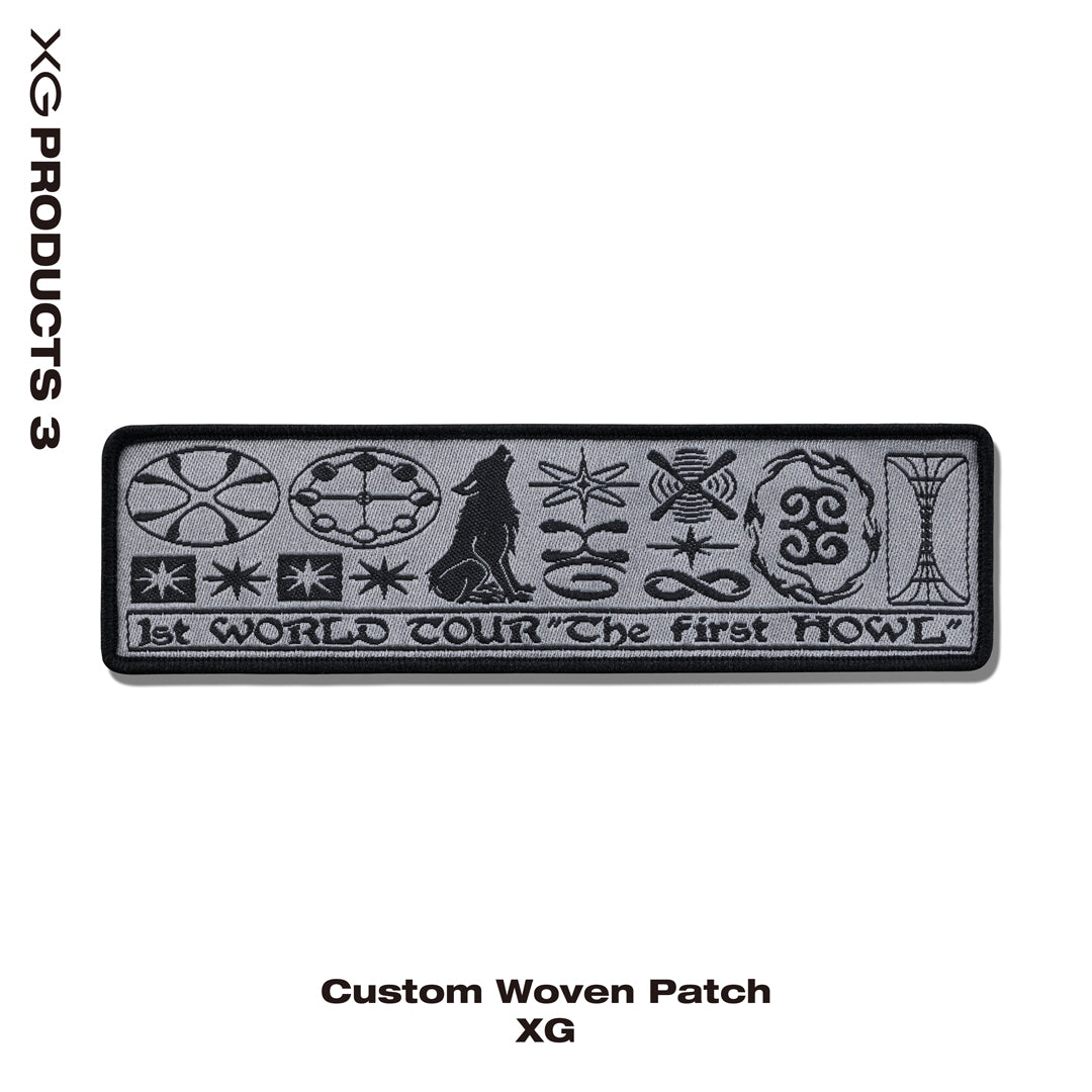 XG Custom Embroidered Patch ワッペン Custom Embroidered Patch