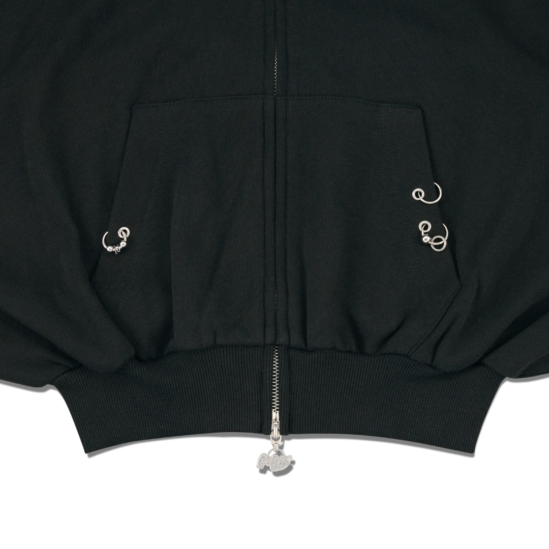 Cropped Zip Hoodie Produced by XG – XGALX OFFICIAL SHOP