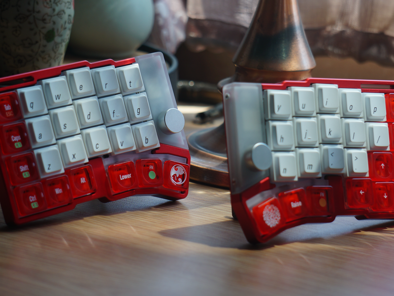 sofle 無線分割キーボード スイッチキーキャップ付き sofle スイッチ