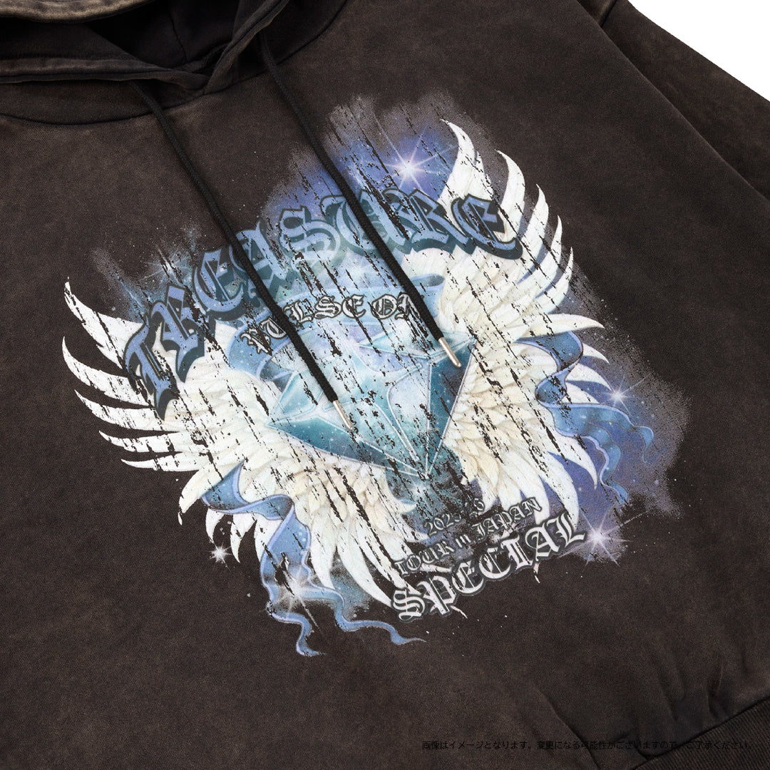 ジップアップフーディー（BLACK） – YGEX OFFICIAL SHOP