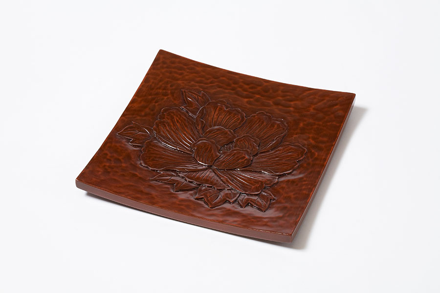 鎌倉彫の角皿 | 鎌倉彫陽雅堂 公式オンラインショップ 伝統工芸品