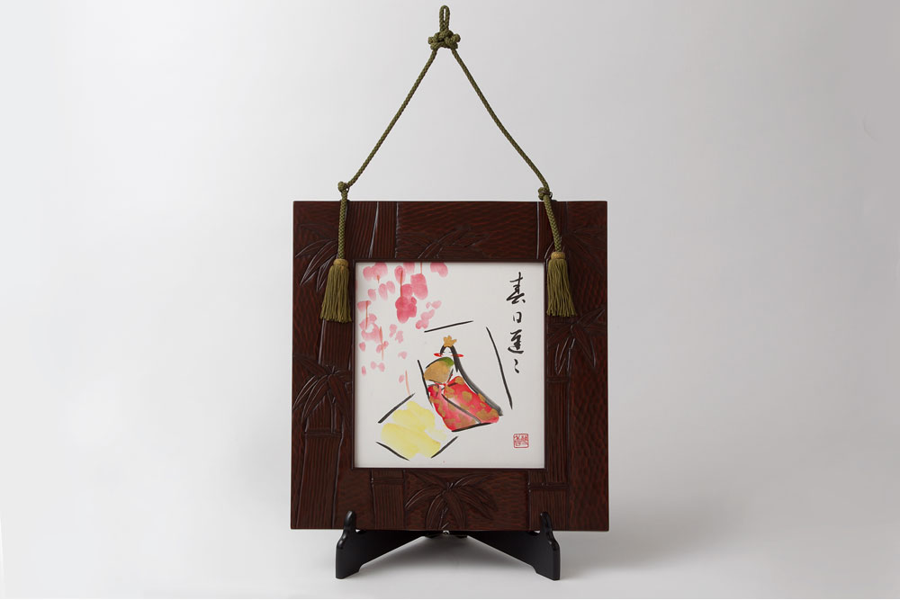 鎌倉彫の鎌倉彫 短冊掛・色紙掛・掛鏡 | 鎌倉彫陽雅堂 公式オンライン