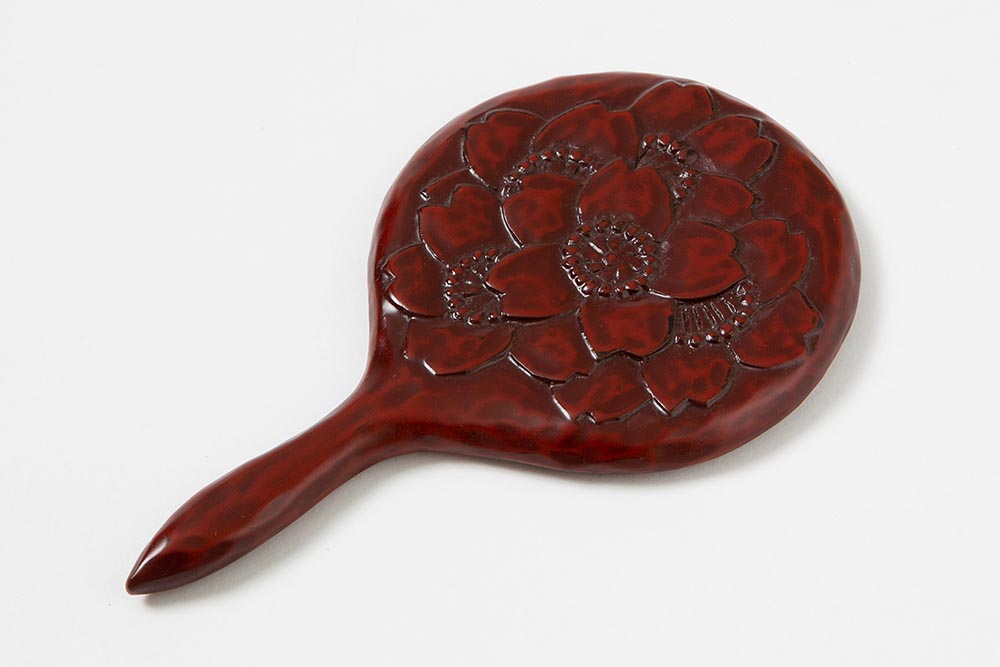 鎌倉彫の姫鏡 桜 | 鎌倉彫陽雅堂 公式オンラインショップ 伝統工芸品