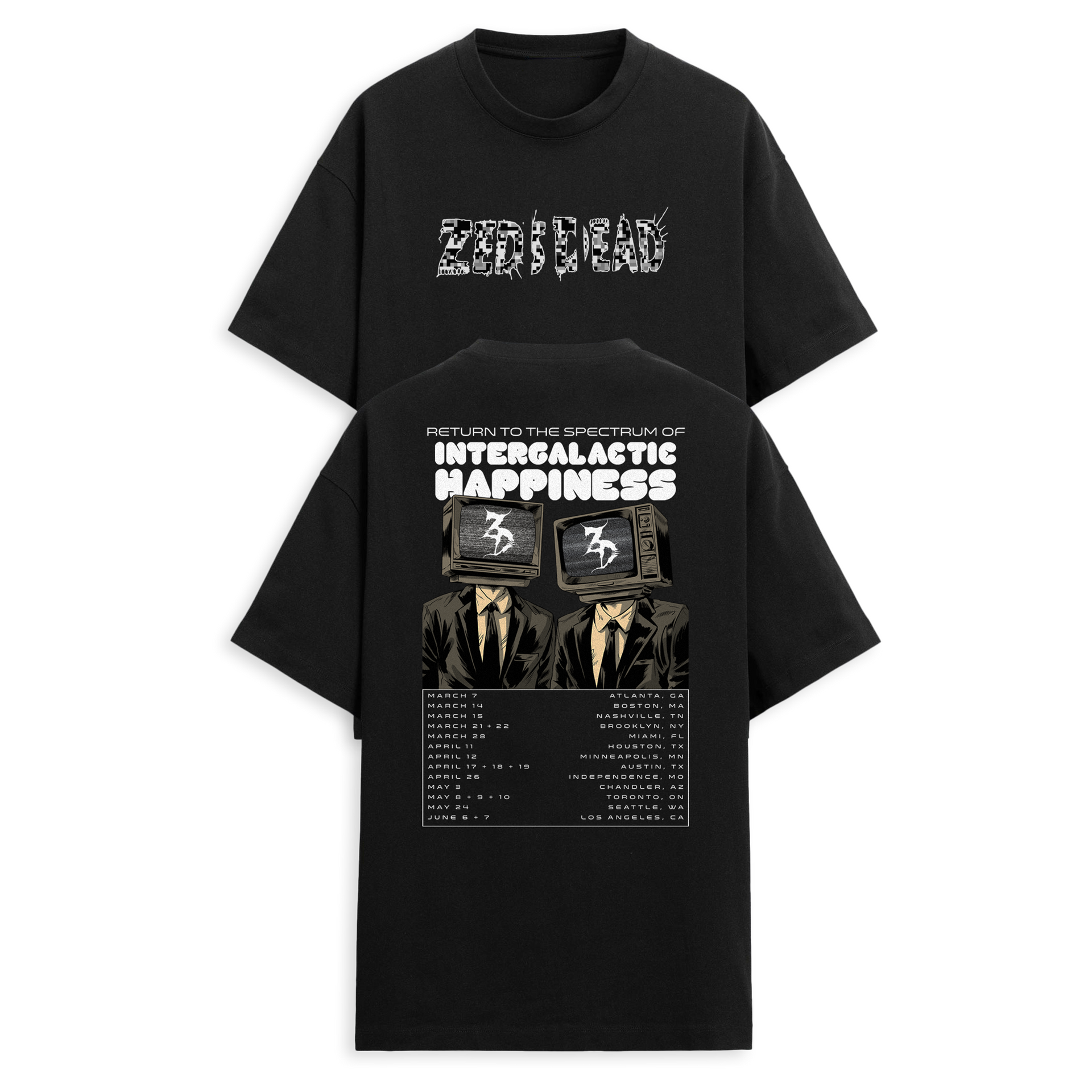 ZEDS DEAD - RSIH Tour Tee – Zeds Dead Official Shop