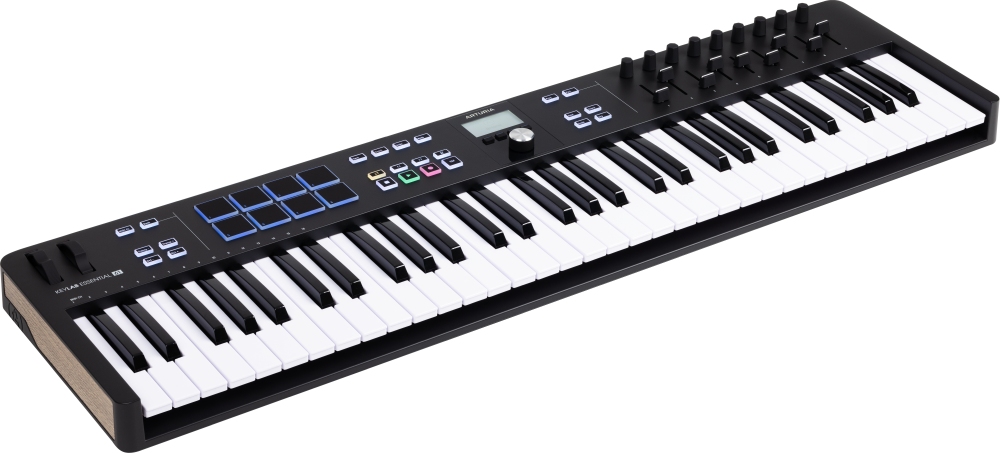 ARTURIA Keylab Essential 61 Mk3 Black - MIDI Controller - Allround