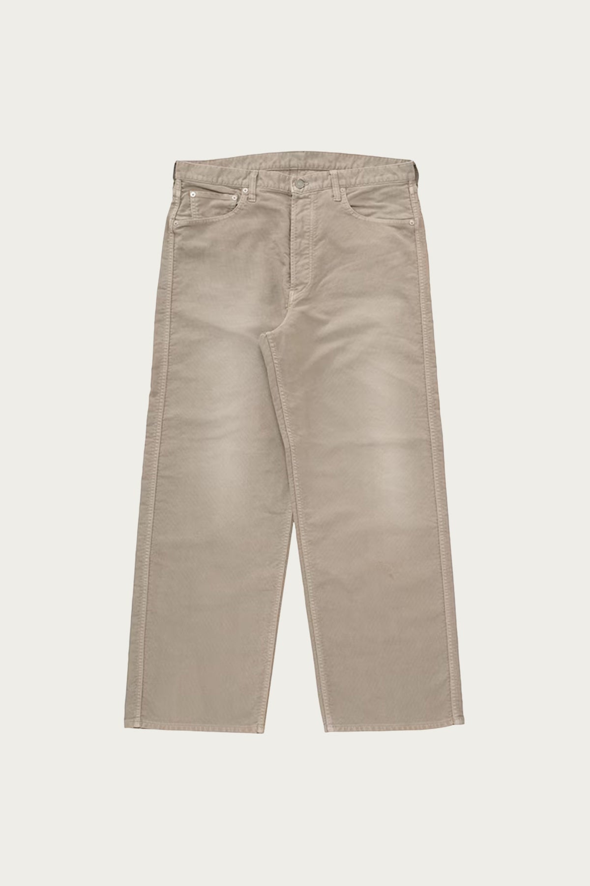 Visvim Fluxus 01 EX Wide G.Cords | Beige | Canoe Club