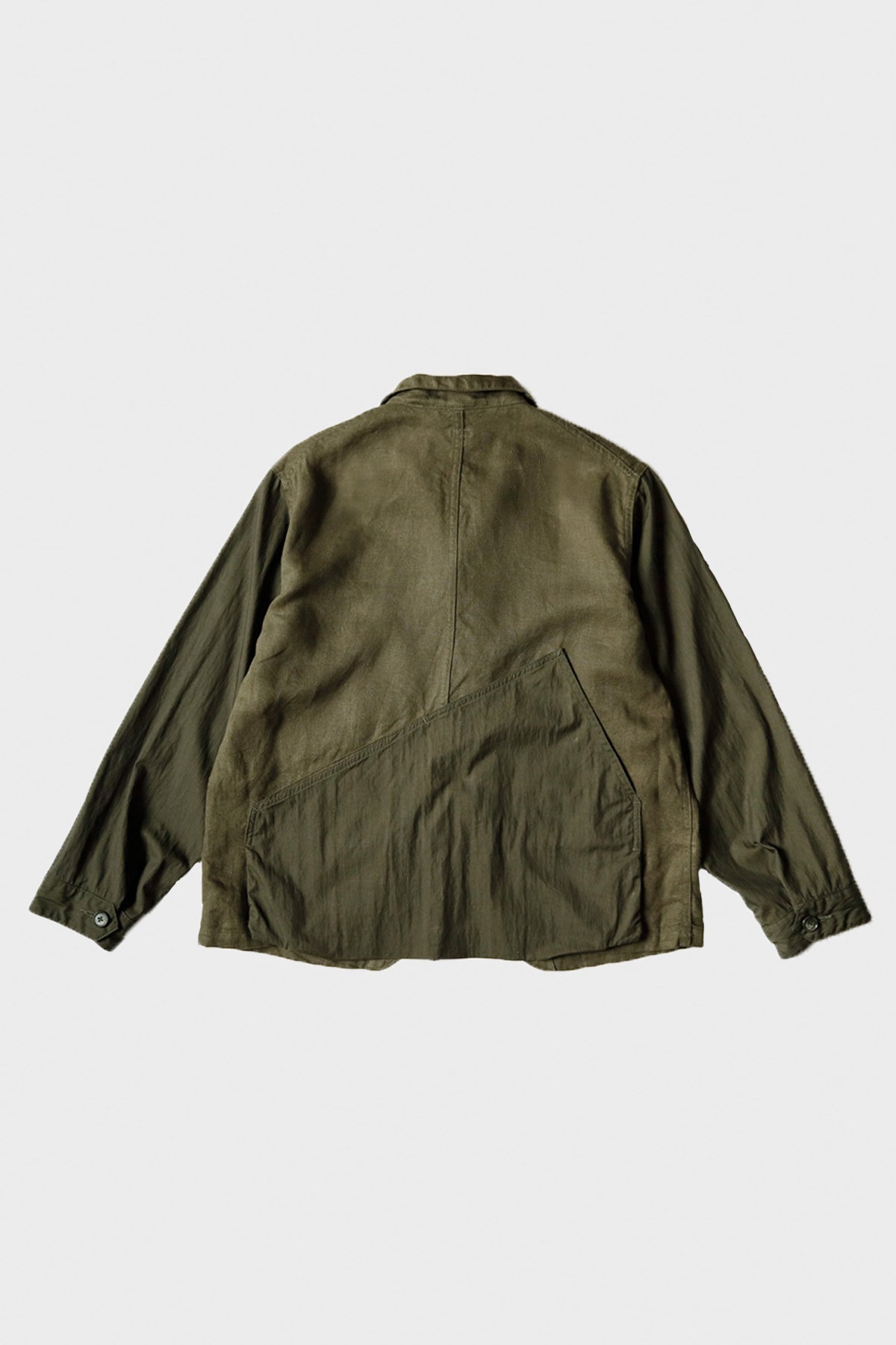 Kapital Linen Chino Cloth x Gabardine RINGOMAN Coverall | Khaki